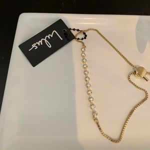 Lulus Gold Bracelet